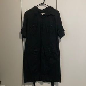 Formal black summer dress